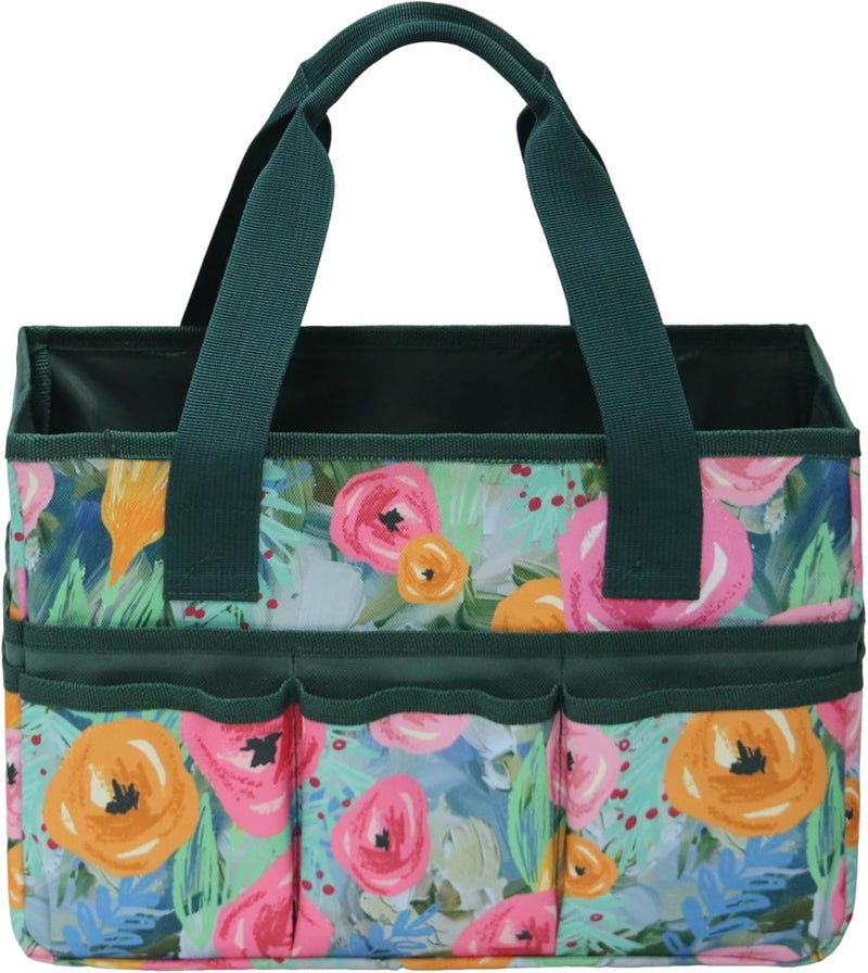 JLDTOP Store Craft Organizer Tote Bag Art Caddy with Multi-Pockets for Office Supplies Scrapbooking Sewing Storage - Image 4